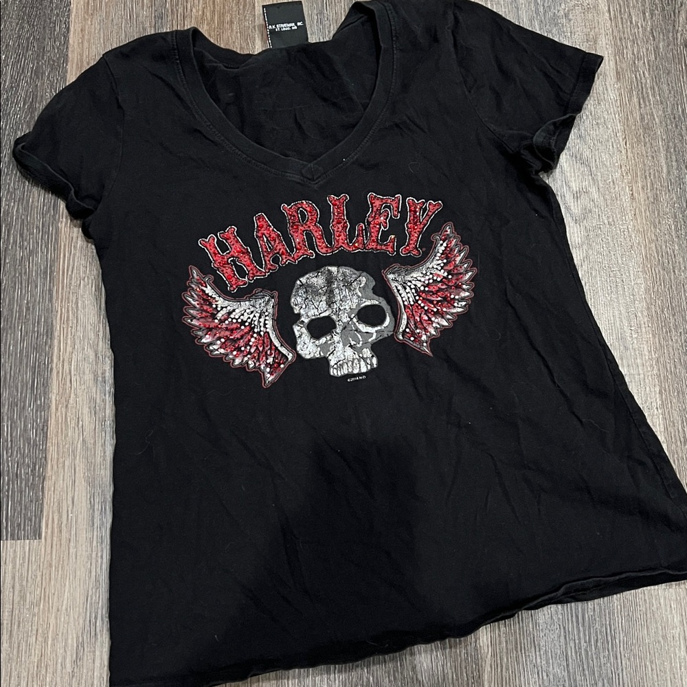 (23) Vintage Harley Tshirt